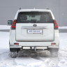 ТСУ /съемный квадрат/ с НЕРЖ накладкой TOYOTA LAND CRUISER Prado 150 2009-/ LC Prado 120 2002-2009/ LEXUS GX 460 2010-2013 купить недорого с доставкой в Пятигорск