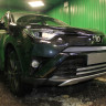 Защита радиатора "Standart" Toyota RAV4 (2015-2019) низ, хром купить недорого с доставкой в Пятигорск