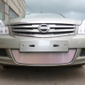 Защита радиатора "Standart" Nissan Almera хром купить недорого с доставкой в Пятигорск