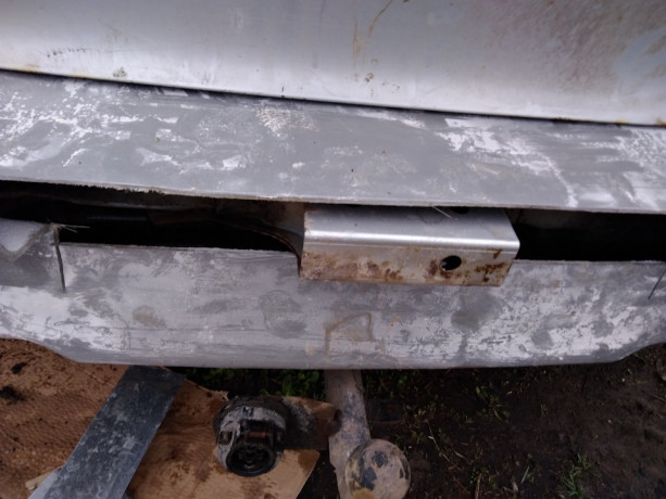 Силовой задний бампер стеклопластиковый для Chevrolet Niv@ купить недорого с доставкой в Пятигорск