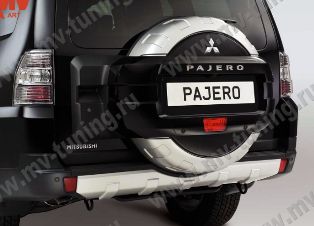Бокс запасного колеса не окрашенный и прошитый для Mitsubishi Pajero IV (2006-2014) купить недорого с доставкой в Пятигорск