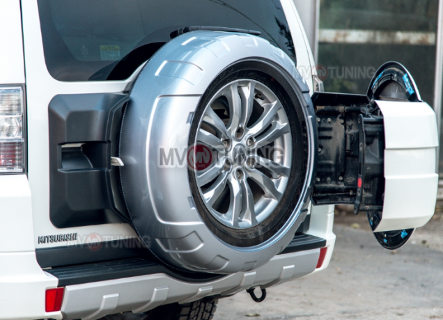 Бокс запасного колеса не окрашенный и прошитый для Mitsubishi Pajero IV (2006-2014) купить недорого с доставкой в Пятигорск