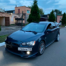 Подиум номера "EVO" №1 (прямой, гладкий, дорестайлинг) для Mitsubishi Lancer 10 (2007-2010) купить недорого с доставкой в Пятигорск