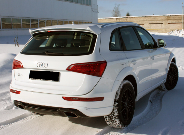 Спойлер (АнтиКрыло) (в комплекте с эмблемой ABT) в стиле "ABT" для Audi Q5 (2008-2012) купить недорого с доставкой в Пятигорск