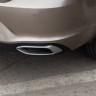 Имитация выхлопа SILVER (серебристый) для Volkswagen Polo Liftback (2020-2023) купить недорого с доставкой в Пятигорск