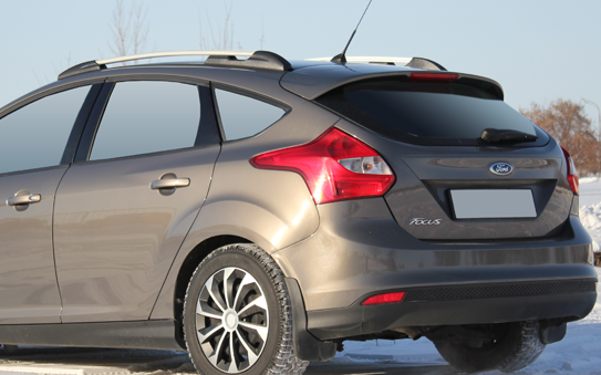 Рейлинги для Ford Focus III (2011-2019) хэтчбек Чёрный купить недорого с доставкой в Пятигорск