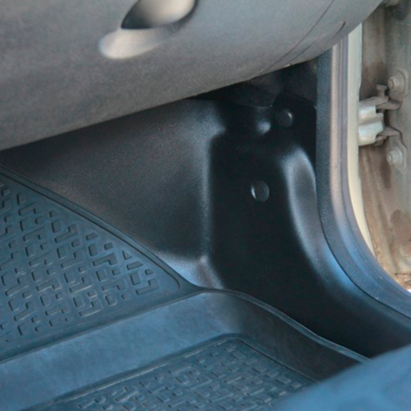 Накладки на ковролин передние "АртФорм" для Renault Duster (2015-н.в., рестайлинг), Nissan Terrano (2014-н.в.) 2 штуки купить недорого с доставкой в Пятигорск