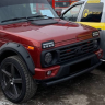 Бампер передний "Urban" под ПТФ для L@DA 4x4 Urban купить недорого с доставкой в Пятигорск