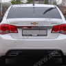 Диффузор заднего бампера var №2 (текстурный пластик) для Chevrolet Cruze (2008-2012) купить недорого с доставкой в Пятигорск