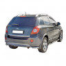 Защита заднего бампера «Уголки» (d63,5) для Opel Antara (2006-2012)(Окрашенное) купить недорого с доставкой в Пятигорск