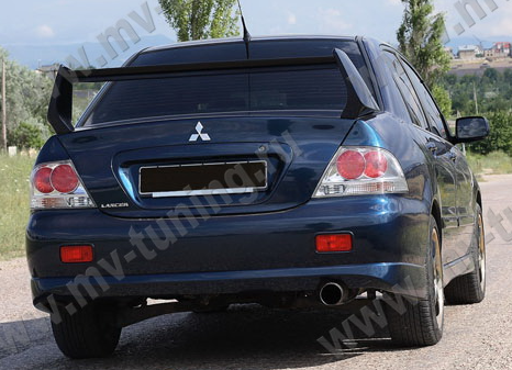 Спойлер высокий стиль "EVO" var №1 для Mitsubishi Lancer IX 2003-2009 купить недорого с доставкой в Пятигорск
