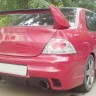 Бампер задний в стиле "EVO" для Mitsubishi Lancer IX (2003-2009) купить недорого с доставкой в Пятигорск