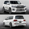 Бампер задний "Double Eight" для Toyota Land Cruiser 200 (Рестайлинг) купить недорого с доставкой в Пятигорск
