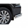 Защита заднего бампера «Уголки двойные» (d76\51) для Lexus LX 450d (2016-н.в)(Окрашенное) купить недорого с доставкой в Пятигорск