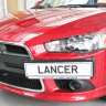 Рамка под номер на передний бампер для Mitsubishi Lancer X (2010-2016) купить недорого с доставкой в Пятигорск