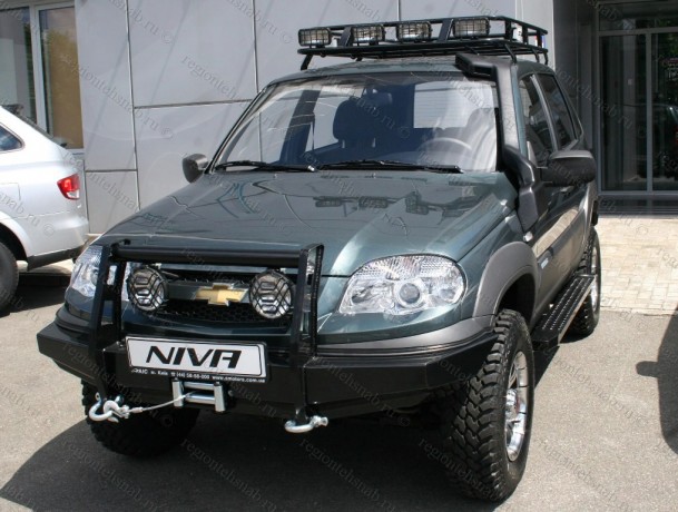 Багажник экспедиционный с алюминиевым листом, «Chevrolet Niv@» купить недорого с доставкой в Пятигорск