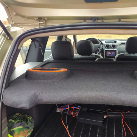 Полка Renault Duster (2010-2015)(отв. под динамики 6х9 дюймов) купить недорого с доставкой в Пятигорск