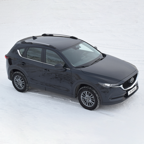 Рейлинги (Серебристый Муар) MAZDA CX-5 (2017-н.в.) купить недорого с доставкой в Пятигорск