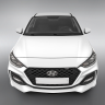 Бампер передний "Quant Romb" для Hyundai Solaris (2017-2020) купить недорого с доставкой в Пятигорск