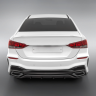 Бампер задний "Quant" для Hyundai Solaris (2017-2020) купить недорого с доставкой в Пятигорск