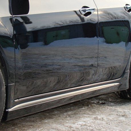 Накладки на пороги "Mugen Style" для Honda Accord VIII (2008-2013) купить недорого с доставкой в Пятигорск