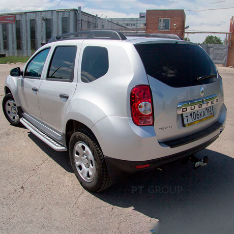 Накладка на задний бампер (ABS) RENAULT Duster (2012-2020) купить недорого с доставкой в Пятигорск
