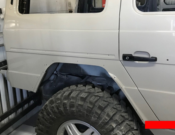 Крыло пластиковое, заднее левое (WRTAGR) для Mercedes G-Класс купить недорого с доставкой в Пятигорск