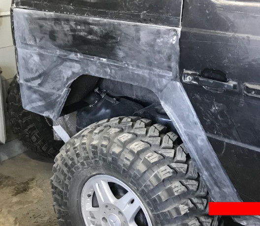 Крыло пластиковое, заднее левое (WRTAGR) для Mercedes G-Класс купить недорого с доставкой в Пятигорск