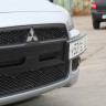 Воздуховоды радиатора в передний бампер (Цельные) var №2 для Mitsubishi Lancer X (2007-2010) купить недорого с доставкой в Пятигорск