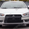 Воздуховоды радиатора в передний бампер (Цельные) var №2 для Mitsubishi Lancer X (2007-2010) купить недорого с доставкой в Пятигорск
