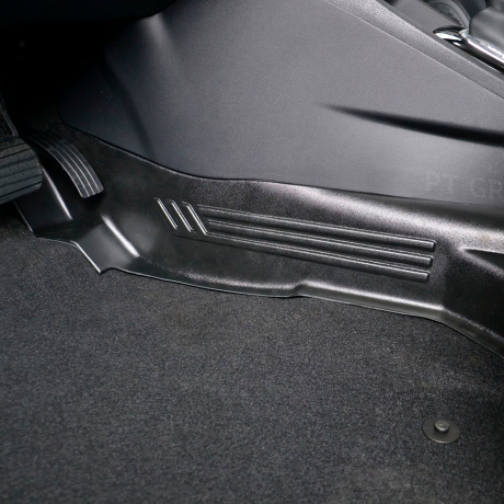 Накладки на ковролин тоннельные (ABS) (2 шт) RENAULT Kaptur (2016-2019 г.в.) купить недорого с доставкой в Пятигорск