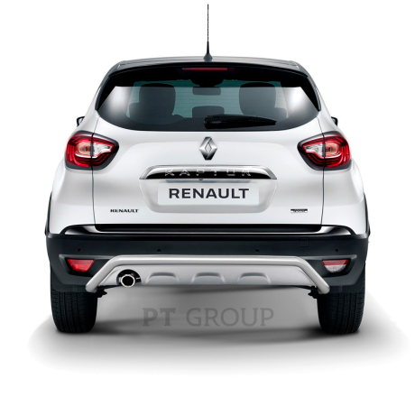 Защита заднего бампера d51мм "Волна" (НПС) RENAULT Kaptur (2016-н.в.) купить недорого с доставкой в Пятигорск