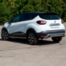Защита заднего бампера d51мм "Волна" (НПС) RENAULT Kaptur (2016-н.в.) купить недорого с доставкой в Пятигорск