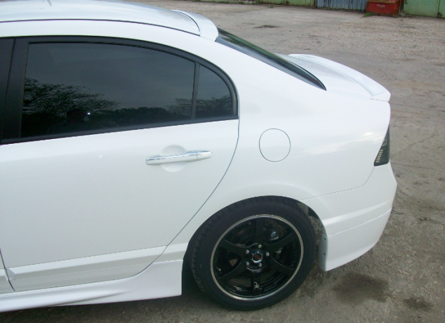 Лип спойлер для Honda Civic 4D (2006-2012) купить недорого с доставкой в Пятигорск