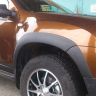 Накладки на крылья (8 шт) (ABS) RENAULT Duster (2016-2020 г.в.) купить недорого с доставкой в Пятигорск