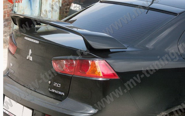 Накладки на задние фонари для Mitsubishi Lancer X (2007-2016) купить недорого с доставкой в Пятигорск