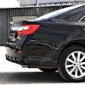 Диффузор заднего бампера var №2 (текстурный пластик) для Toyota Camry XV50 (2012-2014) купить недорого с доставкой в Пятигорск