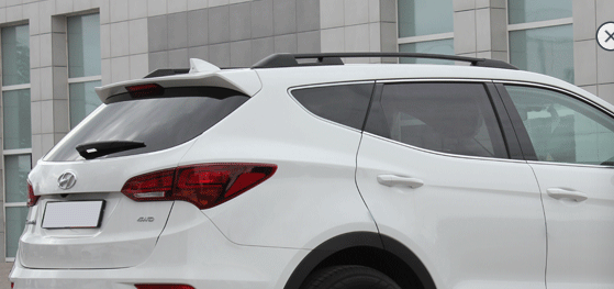 Рейлинги для Hyundai Santa Fe (2012-2018) Чёрный купить недорого с доставкой в Пятигорск