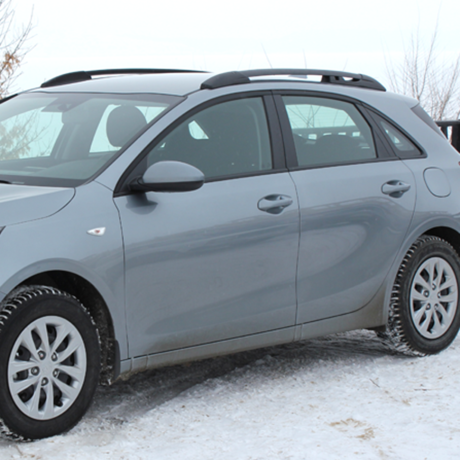 Рейлинги для Kia Ceed (2018-н.в.) Чёрный купить недорого с доставкой в Пятигорск