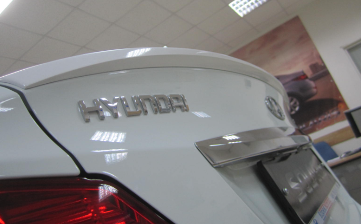 Лип-спойлер для Hyundai Solaris (2010-2016) купить недорого с доставкой в Пятигорск