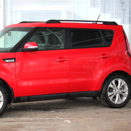 Рейлинги для Kia Soul (2013-2019) Чёрный купить недорого с доставкой в Пятигорск