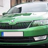 Спойлер переднего бампера (под покраску) для Skoda Rapid (2012-н.в.) купить недорого с доставкой в Пятигорск
