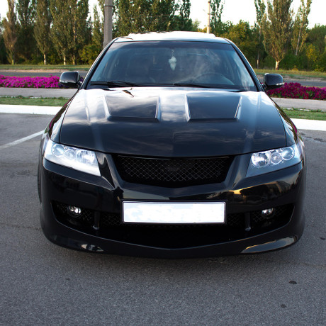 Бампер передний "Mugen" для Honda Accord (2002-2006) купить недорого с доставкой в Пятигорск
