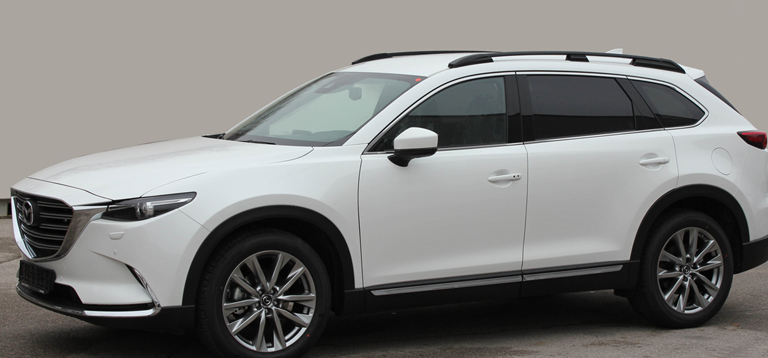 Рейлинги для Mazda CX-9 (2017-н.в.) Чёрный купить недорого с доставкой в Пятигорск